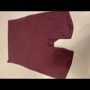 Lululemon high rise align shorts “6